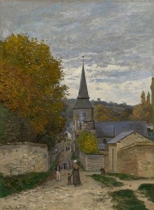 Street in Sainte-Adresse. 1867 by Claude Monet
