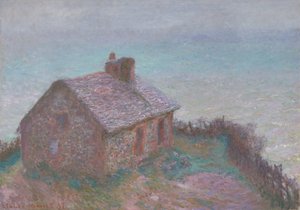 The Customs House at Varengeville, 1897 by Claude Monet