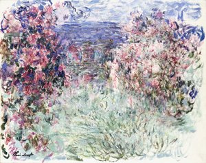 The House among the Roses by Claude Monet