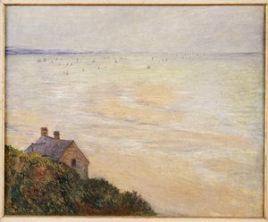 The Hut at Trouville, Low Tide