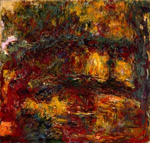 The Japanese Bridge by Claude Monet