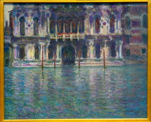 The Palazzo Contarini by Claude Monet