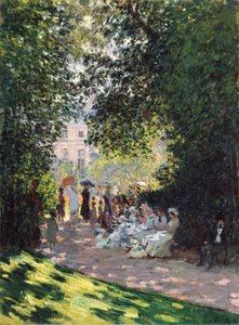 The Parc Monceau by Claude Monet
