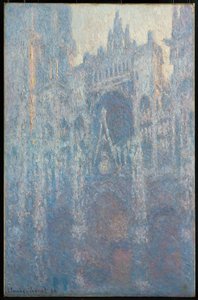 The Portal of Rouen Cathedral in Morning Light