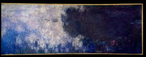 The Nympheas; The Clouds (detail)