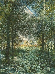Thicket: The House of Argenteuil, 1876 by Claude Monet