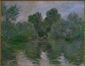 A Branch of the Seine by Claude Monet