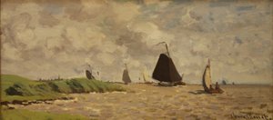 View from Voorzan by Claude Monet
