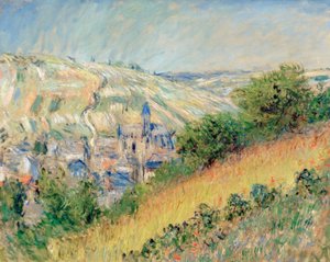View of Vetheuil by Claude Monet