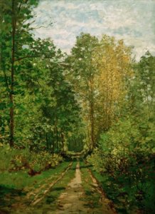 Forest Path by Claude Monet