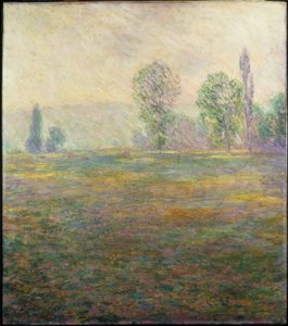 Meadow near Giverny by Claude Monet