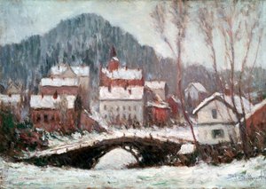Winter Landscape, 1895 by Claude Monet