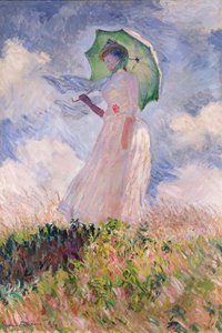 Woman with Parasol turned to the Left, 1886 