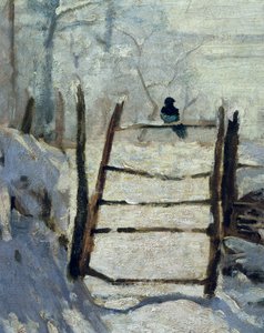 The Magpie by Claude Monet