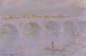 Waterloo Bridge, London by Claude Monet