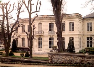 View of the Palace of Countess Jeanne Becu, Countess du Barry, Mistress of Louis XV