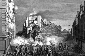 Reveillon Riot at Faubourg Saint Antoine, c.1790