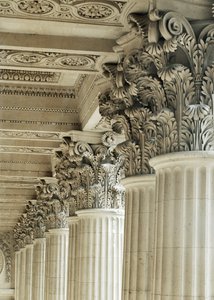 Colonnade by Claude Perrault, Corinthian Capitals by Claude Perrault
