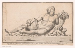 Personification of the Tiber by Claude Randon