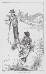 Illustration for Lavengro by George Borrow by Claude Shepperson