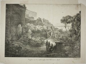 View From the Second Terrace of the Villa d