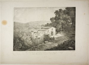 View of a Convent on the Site of the House of Horace