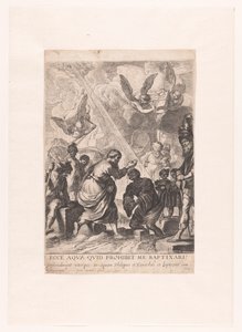 Baptism of the Chamberlain by Claude Vignon