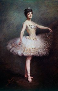 Portrait of Carlotta Zambelli by Claudie Viardot