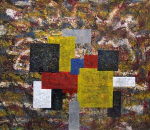 Vibrant Geometric Abstraction by Claudio Boczon