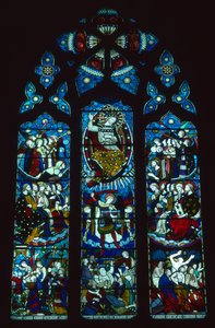 The West Window Depicting the Last Judgement by Clayton and Bell, c.1860 by Clayton & Bell