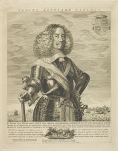 Jacob van Wassanaer (engraving) by Clement de Jonghe