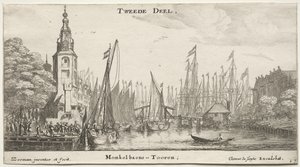 Various Ships and Views of Amsterdam, Part II by Clement de Jonghe