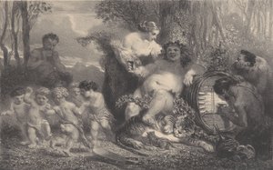 Intoxication, 1858 by Célestin Nanteuil