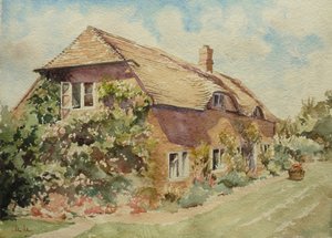 Irish Hill Cottage, 2009 by Clive Wilson