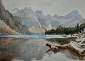 Moraine Lake by Clive Wilson