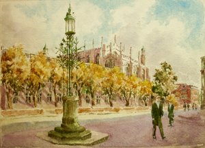 The Burning Bush, 2017 by Clive Wilson