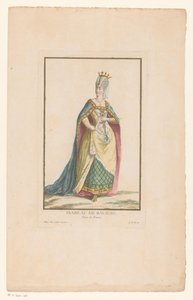 Portrait of Isabella of Bavaria, Queen of France