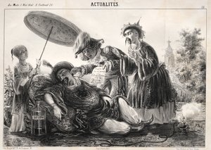 Actualités: --Dites donc! dites donc! celeste Empereur.... by Clémente Pruche