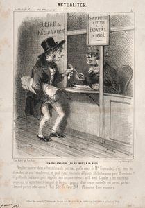 Actualités: A Philanthropist in Fashion, 1841 by Clémente Pruche