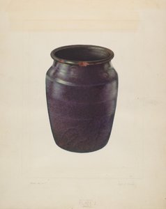 Earthen Churn by Clyde L. Cheney