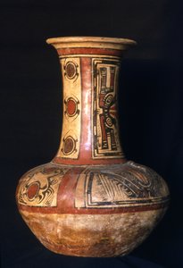 High Necked Jar, Early Cocle Phase, 700-800 AD by Cocle Culture