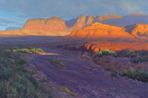 Desert Sunset Glow