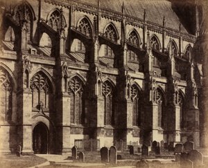 South Side Beverley Minster by Col. Alfred Capel Cure