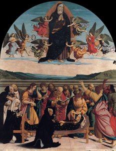Death and Assumption of Mary by Cola dellAmatrice