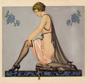 Illustration for the Holeproof Hosiery Company brochure, 1922