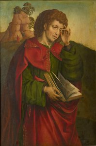 Saint John the Evangelist Weeping, c. 1500 by Colijn de Coter
