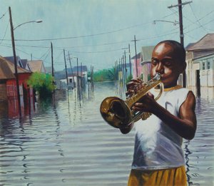 Boy With Horn