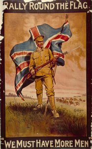 Rally Round the Flag, c1914-c1918 by Collett