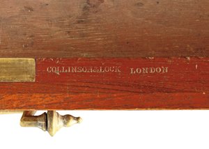 Mid-Victorian Gothic carved walnut and brass-mounted side cabinet (detail), late 19th century