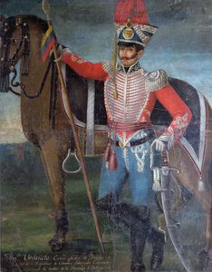 Francisco Urdaneta, Colonel of Dragoons, 1822 by Colombian School